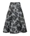 Philosophy Di Lorenzo Serafini Digital-print Full Midi Skirt In Black