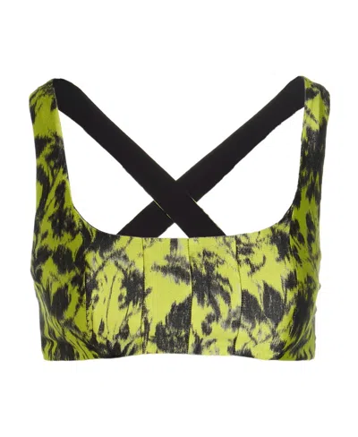 Philosophy Di Lorenzo Serafini Printed Vest In Green