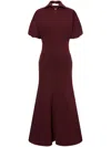 PHILOSOPHY DI LORENZO SERAFINI PUFF-SLEEVE MIDI DRESS