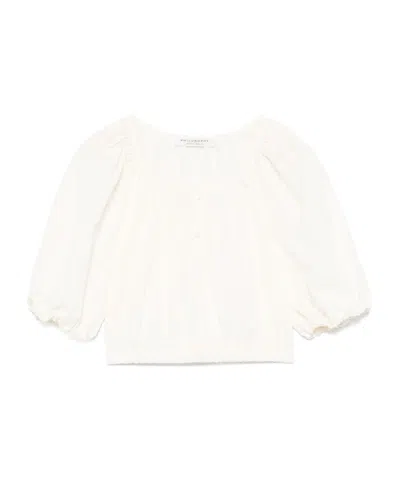 Philosophy Di Lorenzo Serafini Puff Sleeve Top In Pink