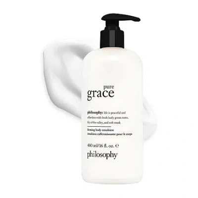 Philosophy Di Lorenzo Serafini Pure Grace Firming Body Emulsion 480ml In Transparent
