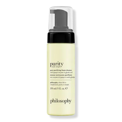 Philosophy Di Lorenzo Serafini Purity Made Simple Pore Purifying Foam Cleanser