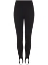 Philosophy Di Lorenzo Serafini Raised-seam High-waist Leggings In Black