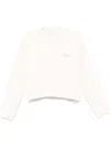 Philosophy Di Lorenzo Serafini Recycled Organic American Sweatshirt In Beige
