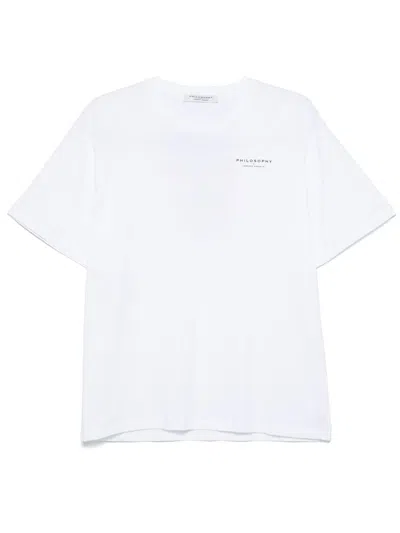 PHILOSOPHY DI LORENZO SERAFINI PHILOSOPHY DI LORENZO SERAFINI RECYCLED ORGANIC JERSEY T-SHIRT CLOTHING