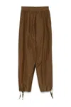 Philosophy Di Lorenzo Serafini Relaxed Fit Trousers With Tapered Leg In Black