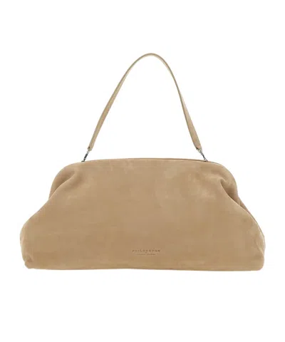 Philosophy Di Lorenzo Serafini Removable Handbag In Nude