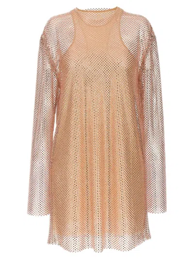 Philosophy Di Lorenzo Serafini Rhinestone Dress In Pink