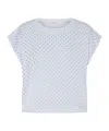 Philosophy Di Lorenzo Serafini Rhinestone-embellished Cotton T-shirt In White