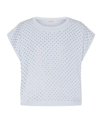 PHILOSOPHY DI LORENZO SERAFINI PHILOSOPHY DI LORENZO SERAFINI EMBELLISHED CREWNECK T-SHIRT