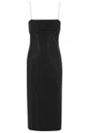 Philosophy Di Lorenzo Serafini Thin Shoulder Strap Dress In Black