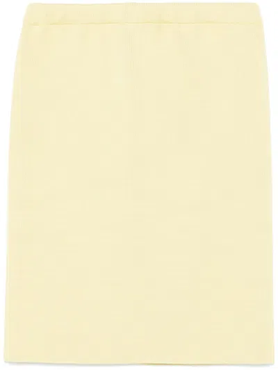 PHILOSOPHY DI LORENZO SERAFINI RIBBED-KNIT SKIRT
