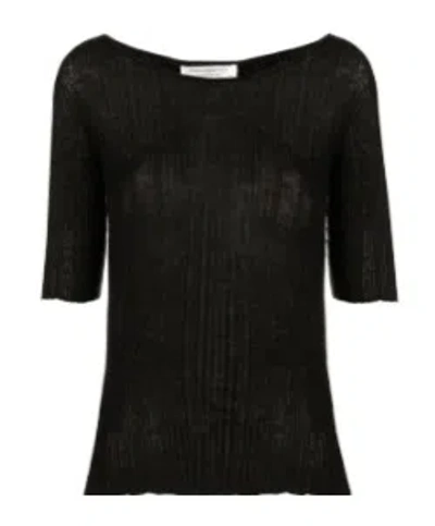 PHILOSOPHY DI LORENZO SERAFINI RIBBED-KNIT TOP