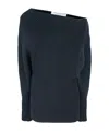 Shop Philosophy Di Lorenzo Serafini Round-neck Chunky-knit Jumper In Black