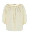 Philosophy Di Lorenzo Serafini Ivory Polyester Blend Shirt In Neutral