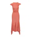 Philosophy Di Lorenzo Serafini Ruched Detailed Midi Dress