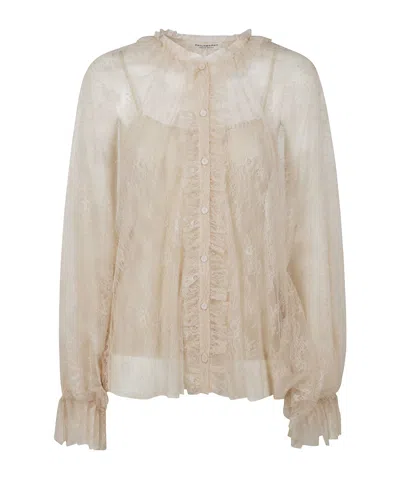 Philosophy Di Lorenzo Serafini Ruffle Detailed Lace Blouse