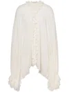 Shop Philosophy Di Lorenzo Serafini Ruffle-trim Blouse In White