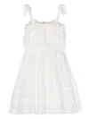 Philosophy Di Lorenzo Serafini Ruffled Cotton Minidress In White