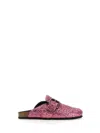 Philosophy Di Lorenzo Serafini Glitter Sandals Buckle Flat Sole