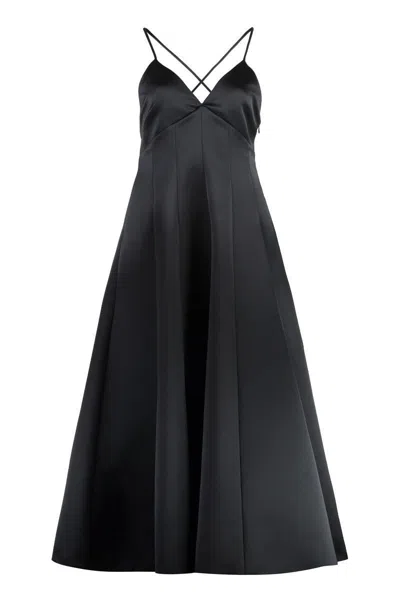 PHILOSOPHY DI LORENZO SERAFINI PHILOSOPHY DI LORENZO SERAFINI SATIN DRESS