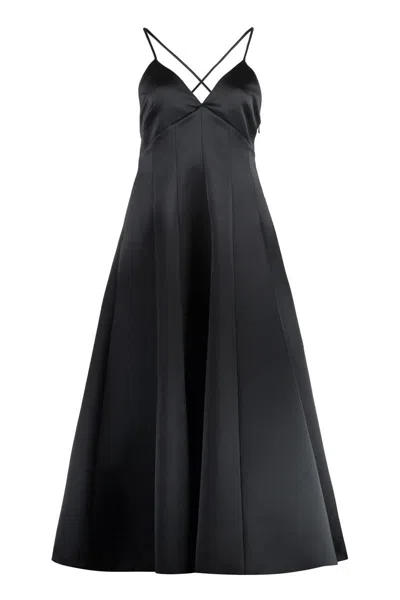 PHILOSOPHY DI LORENZO SERAFINI PHILOSOPHY DI LORENZO SERAFINI SATIN DRESS