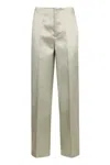 Philosophy Di Lorenzo Serafini Satin Trousers With Side Pockets