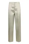 Philosophy Di Lorenzo Serafini Satin Trousers With Side Pockets