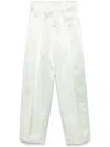 Philosophy Di Lorenzo Serafini Satin Trousers In Green
