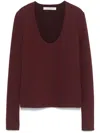 Philosophy Di Lorenzo Serafini Long-sleeved T-shirt In Red