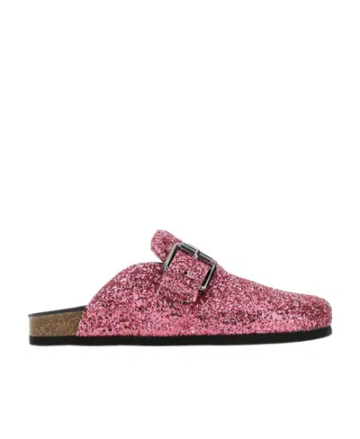 PHILOSOPHY DI LORENZO SERAFINI PHILOSOPHY DI LORENZO SERAFINI SEQUIN BUCKLE MULES