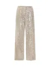 Philosophy Di Lorenzo Serafini Pantalone In Paillettes Champagne In White