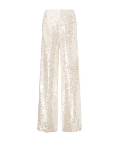 Philosophy Di Lorenzo Serafini Sequined Casual Pants In White