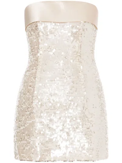PHILOSOPHY DI LORENZO SERAFINI SEQUINNED MINI DRESS