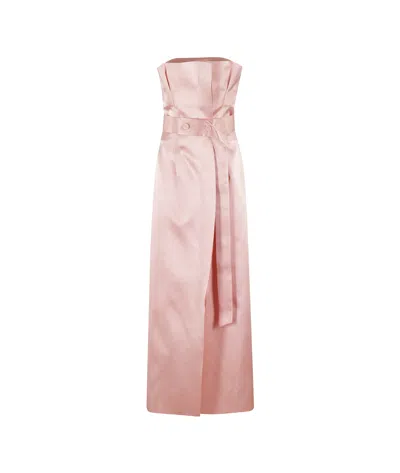 Philosophy Di Lorenzo Serafini Shawl Dress In Pink