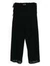 Philosophy Di Lorenzo Serafini Sheer Palazzo Trousers In Black