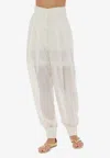 Philosophy Di Lorenzo Serafini Casual And Cargo Trousers In White Wool In White