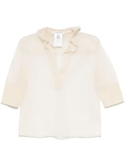 Philosophy Di Lorenzo Serafini Sheer Top In Neutrals