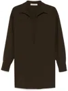 Philosophy Di Lorenzo Serafini Shift Mini Dress In Brown