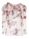 Shop Philosophy Di Lorenzo Serafini White Shirt With Colorful Prints