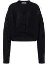 Philosophy Di Lorenzo Serafini V-neck Sequinned Cardigan In Black