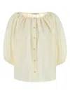 Philosophy Di Lorenzo Serafini Ivory Polyester Blend Shirt In White