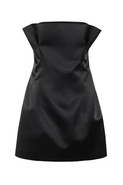 Philosophy Di Lorenzo Serafini Black Flared Mini Dress