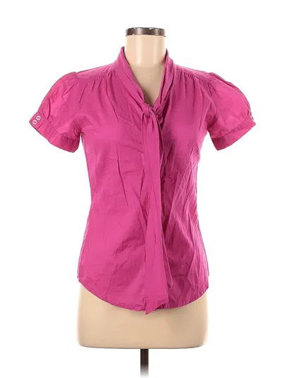 Pre-owned Philosophy Di Lorenzo Serafini Short Sleeve Blouse In Pink