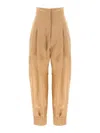 Philosophy Di Lorenzo Serafini High-waisted Trousers Pleated Cuffed Hem