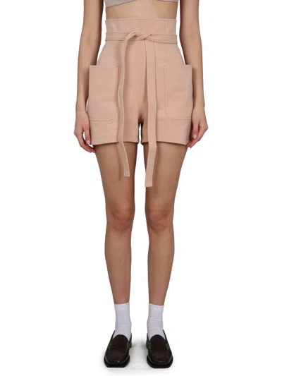 PHILOSOPHY DI LORENZO SERAFINI PHILOSOPHY DI LORENZO SERAFINI SHORTS WITH BELT