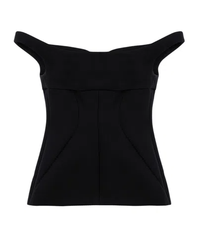 Philosophy Di Lorenzo Serafini Shoulder Strap Vest In Black