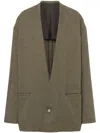Philosophy Di Lorenzo Serafini Single-breasted Blazer In Green