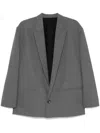 Philosophy Di Lorenzo Serafini Single-breasted Blazer In Grey