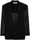 Philosophy Di Lorenzo Serafini Peak-lapels Single-breasted Blazer In Black